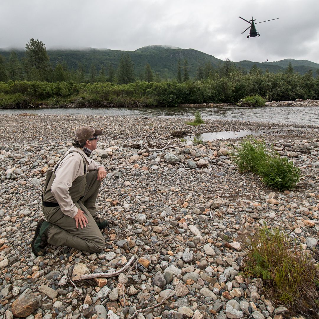 Helicopter Fishing Alaska - Talaheim Fishing Lodge Alaska